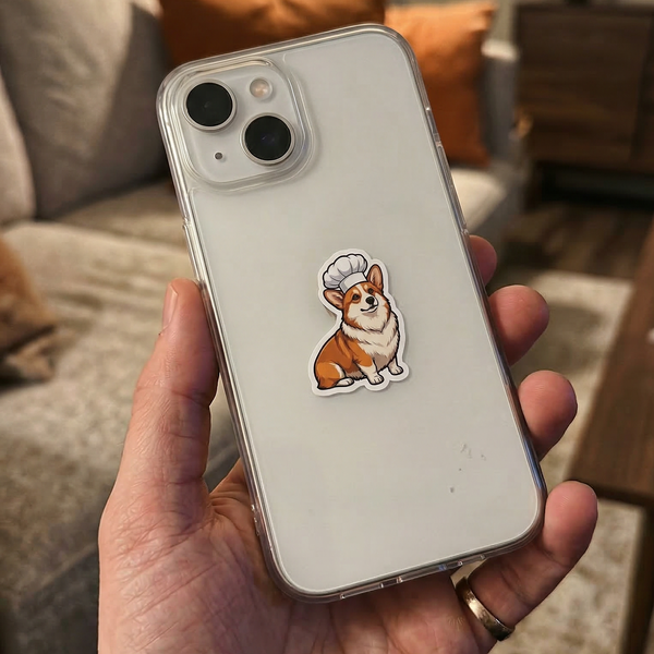 Pipsqueak stickers on iPhone