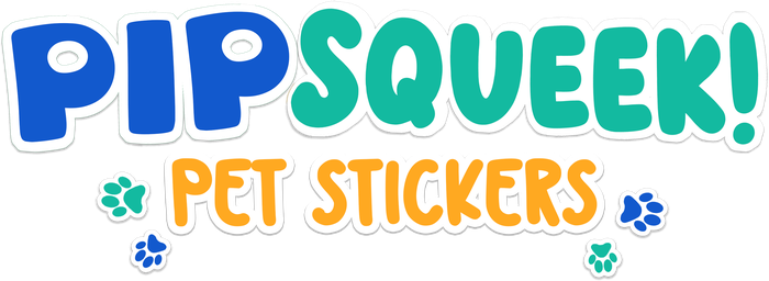 PIPSQUEAK! PET STICKERS