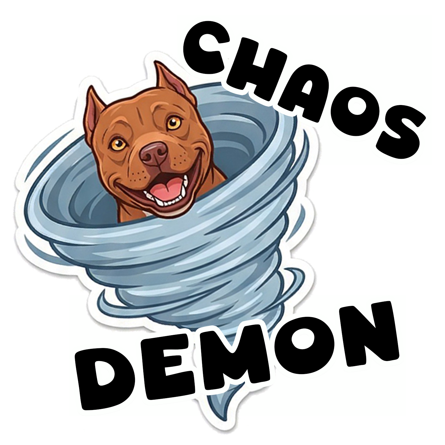 Chaos Demon theme – custom pet sticker sheet