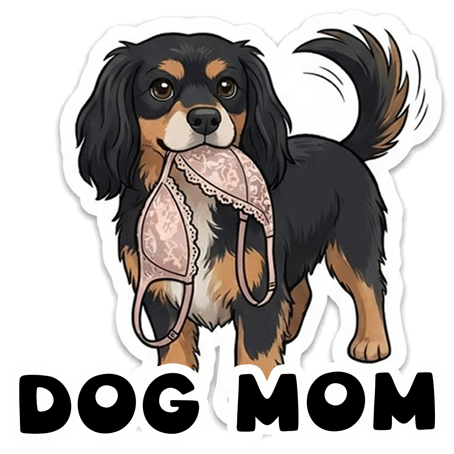 Dog Mom theme – custom pet sticker sheet